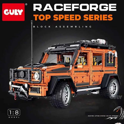 GULY 10642 Raceforge Offroad SUV 1:8 – 3914 Teile Technik Geländewagen mit Motorisierung & Federung