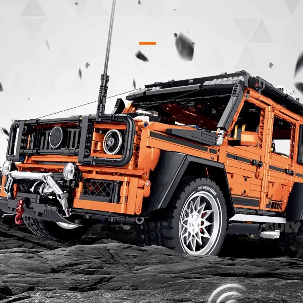 GULY 10642 Raceforge Offroad SUV 1:8 – 3914 Teile Technik Geländewagen mit Motorisierung & Federung
