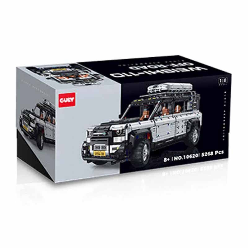 GULY 10620 Offroad SUV 1:8 – 5268 Teile Technik Geländewagen mit V8 Motor, Federung & RC-Option