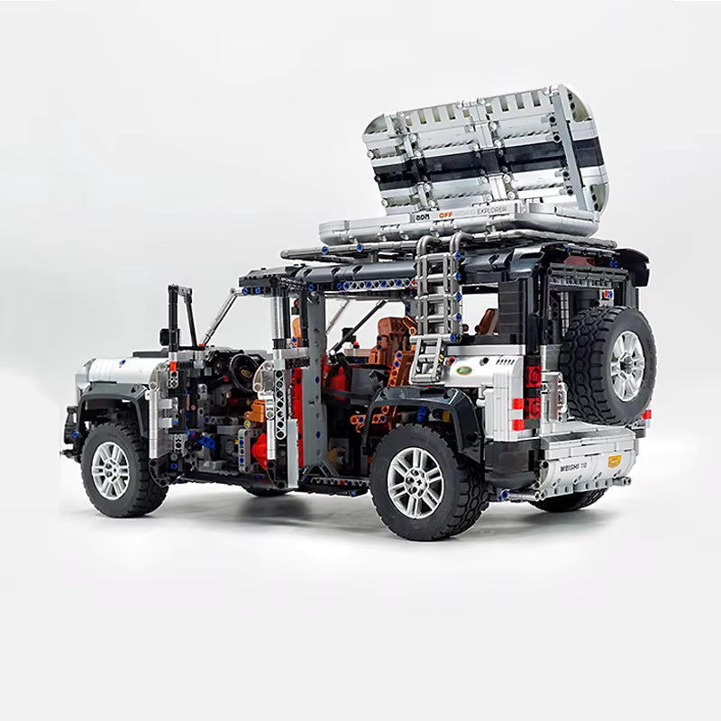 GULY 10620 Offroad SUV 1:8 – 5268 Teile Technik Geländewagen mit V8 Motor, Federung & RC-Option