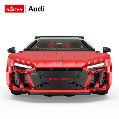 Audi R8 Spyder Klemmbaustein Set 1:14 – RASTAR 93800 Sportwagen Modell mit 1440 Teilen