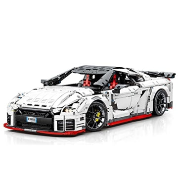 Sembo SY 8882 Nissan GT-R 35 Nismo 1:8 RC Klemmbaustein Set – 4098 Teile Technik Sportwagen mit Motor & Fernsteuerung