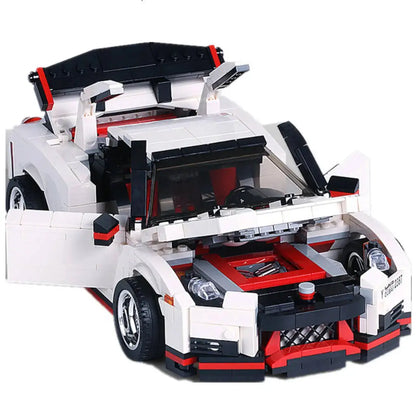 Mould King 13104 Nissan GT-R R35 NISMO Sportwagen – 1024 Teile Klemmbaustein Modellauto
