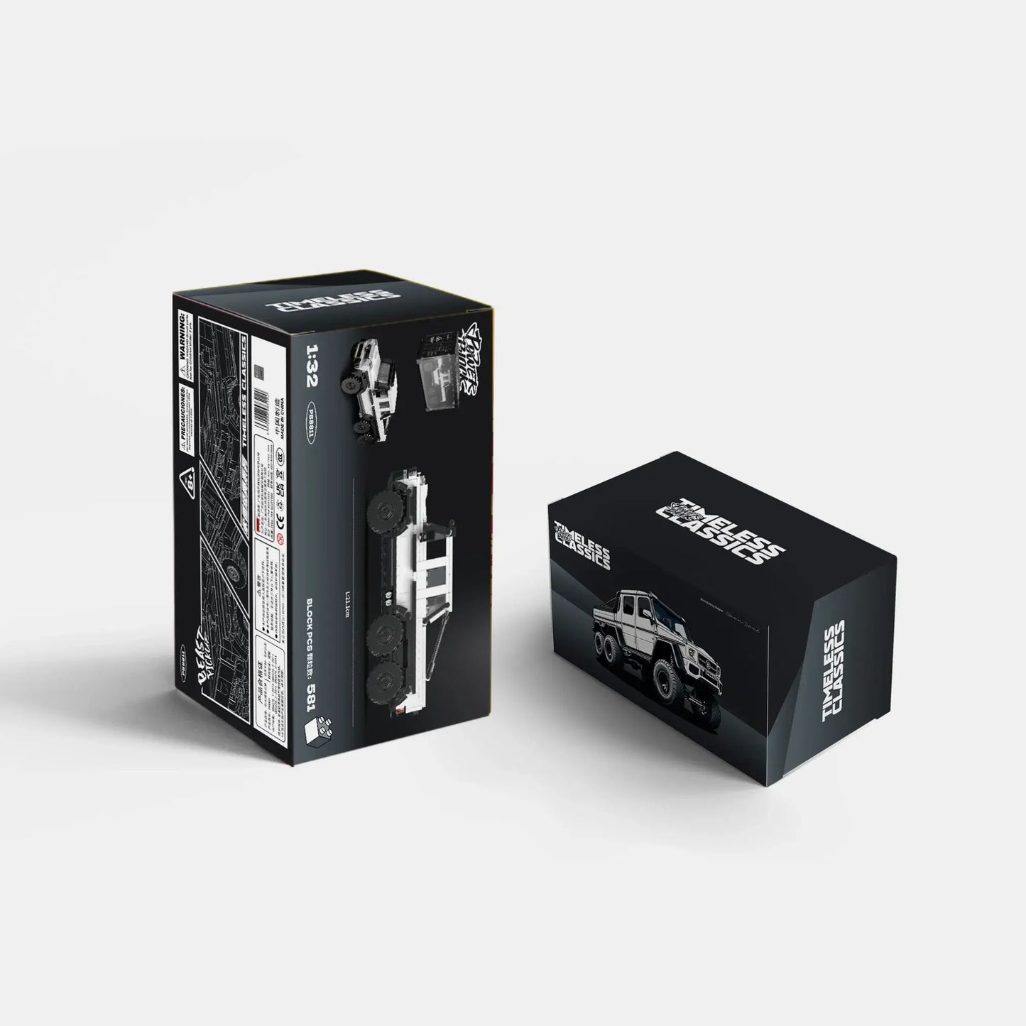 Happy Build PB8811 Mercedes-Benz G63 AMG – 360 Teile Klemmbaustein Modellauto