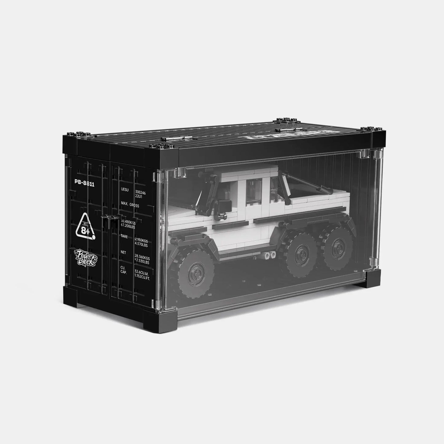 Happy Build PB8811 Mercedes-Benz G63 AMG – 360 Teile Klemmbaustein Modellauto
