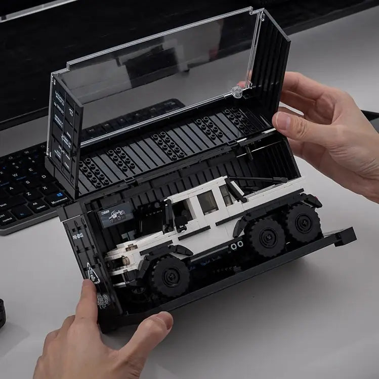 Happy Build PB8811 Mercedes-Benz G63 AMG – 360 Teile Klemmbaustein Modellauto