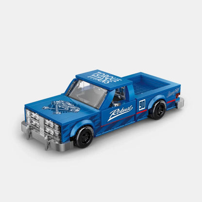 Happy Build PB8841 Pickup Truck Street Fury – 392 Teile Klemmbaustein Modellauto