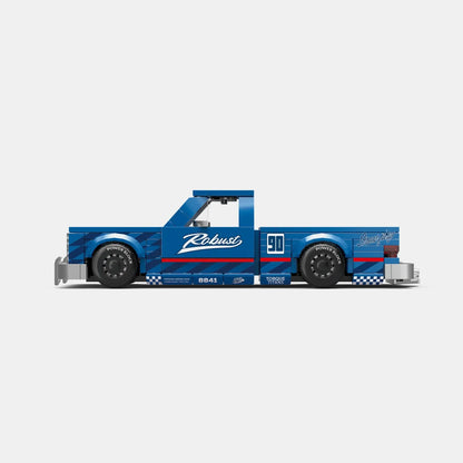 Happy Build PB8841 Pickup Truck Street Fury – 392 Teile Klemmbaustein Modellauto