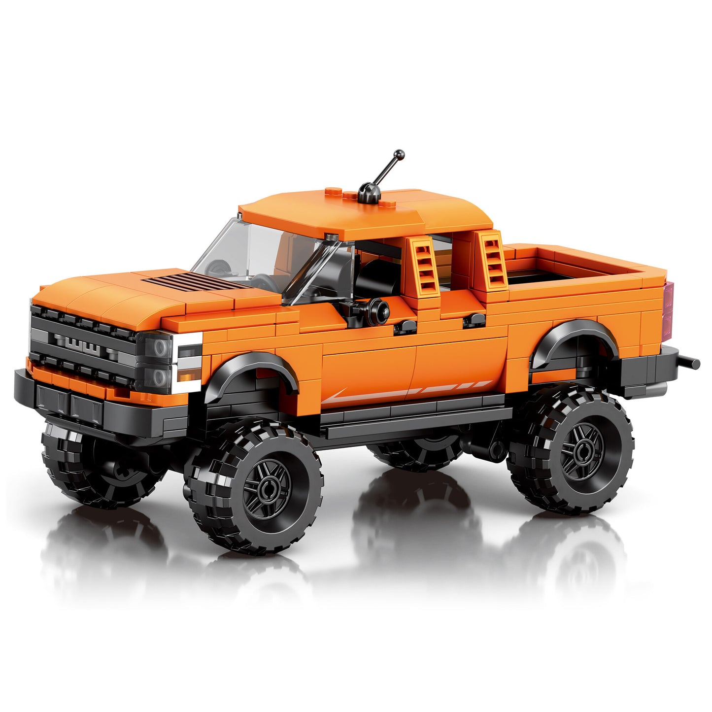 Reobrix 827 Off-Road Pickup Truck – 423 Teile Klemmbaustein Modellauto