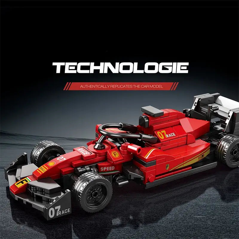 Reobrix 663 Formel Rennwagen – 245 Teile Klemmbaustein Modellauto