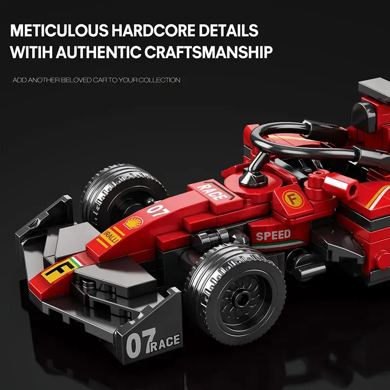 Reobrix 663 Formel Rennwagen – 245 Teile Klemmbaustein Modellauto