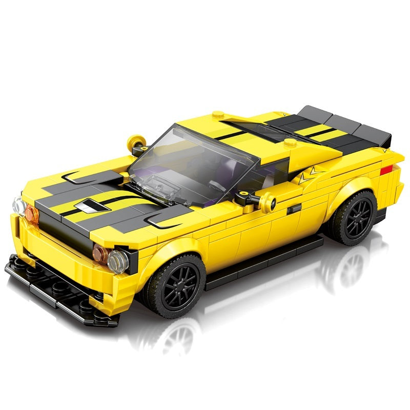 Reobrix 796 Dodge SRT Sportwagen – 336 Teile Klemmbaustein Modellauto