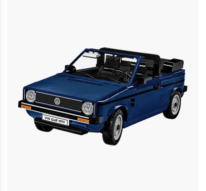 COBI 24360 Volkswagen Golf Cabriolet 1:12 – 1494 Teile Klemmbaustein Modellauto