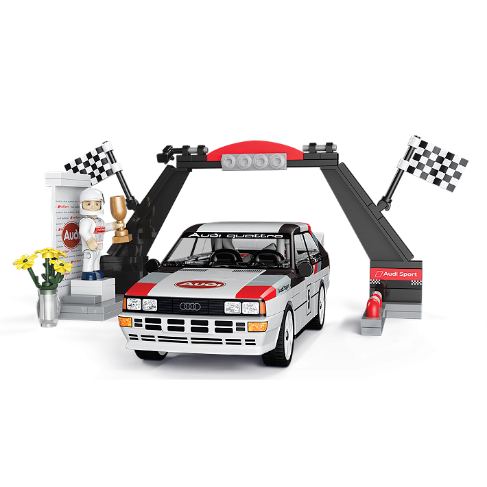 COBI 24666 Audi Quattro Group 4 (1981) – 167 Teile Rallye Modellauto
