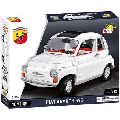 COBI 24354 Fiat Abarth 595 1:12 – 1091 Teile Klemmbaustein Sportwagen Modellauto