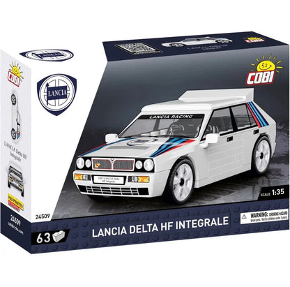 COBI 24509  Lancia Delta HF Integrale 1:35 – 64 Teile Klemmbaustein Rallye Modellauto