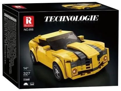 Reobrix 818 Chevrolet Camaro Sportwagen 1:24 – 327 Teile US Muscle Car Klemmbaustein Modellauto