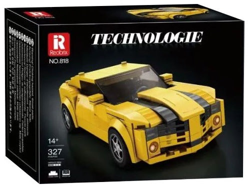 Reobrix 818 Chevrolet Camaro Sportwagen 1:24 – 327 Teile US Muscle Car Klemmbaustein Modellauto
