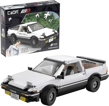 CaDA Initial D Toyota AE86 Trueno C61024W – 1324 Teile Klemmbaustein-Modell 1:12