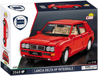 COBI Lancia Delta HF Integrale 24357 – 2068 Teile Rallye-Klemmbaustein-Modell 1:12