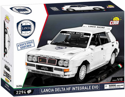 COBI Lancia Delta HF Integrale EVO Executive Edition 24356 – 2294 Teile Rallye-Klemmbaustein-Modell 1:12