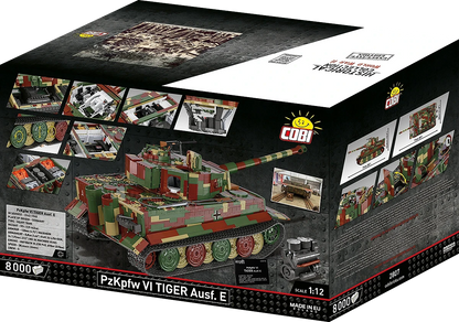 COBI 2807 PzKpfW VI Tiger Ausf. E Executive Edition – 8000 Teile Klemmbaustein-Modell 1:12