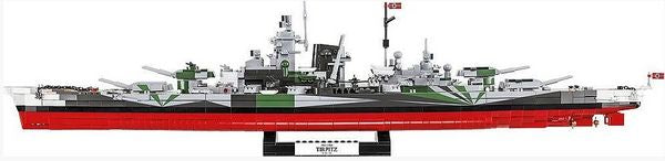 COBI 4839 Battleship Tirpitz – 2810 Teile Schlachtschiff Klemmbaustein-Modell 1:300