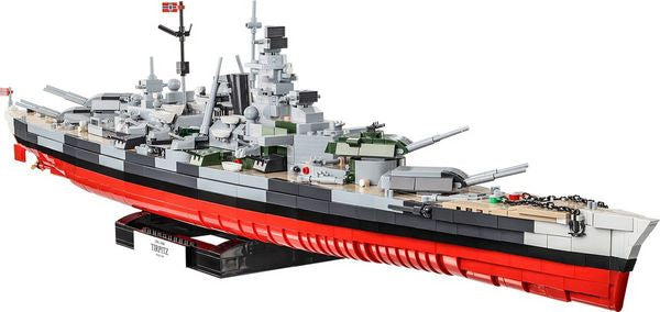 COBI 4839 Battleship Tirpitz – 2810 Teile Schlachtschiff Klemmbaustein-Modell 1:300