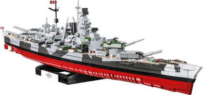 COBI 4839 Battleship Tirpitz – 2810 Teile Schlachtschiff Klemmbaustein-Modell 1:300