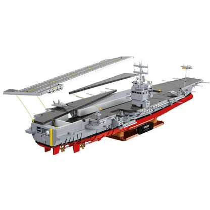 COBI 5922 Top Gun Aircraft Carrier USS Enterprise – 6130 Teile Flugzeugträger Klemmbaustein-Modell 1:300
