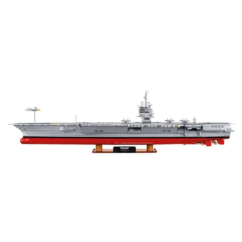 COBI 5922 Top Gun Aircraft Carrier USS Enterprise – 6130 Teile Flugzeugträger Klemmbaustein-Modell 1:300