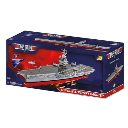 COBI 5922 Top Gun Aircraft Carrier USS Enterprise – 6130 Teile Flugzeugträger Klemmbaustein-Modell 1:300