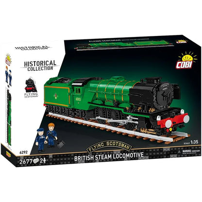 COBI 6292 Flying Scotsman – 2677 Teile Dampflokomotive Klemmbaustein-Modell 1:35
