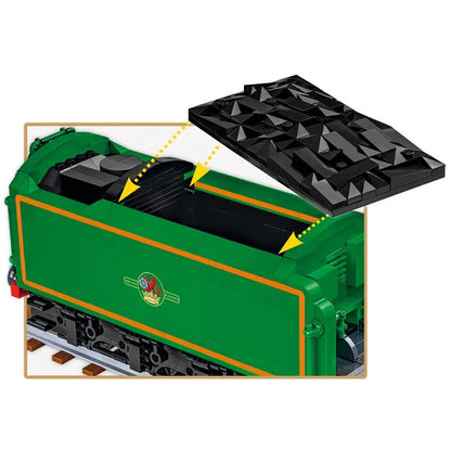 COBI 6292 Flying Scotsman – 2677 Teile Dampflokomotive Klemmbaustein-Modell 1:35