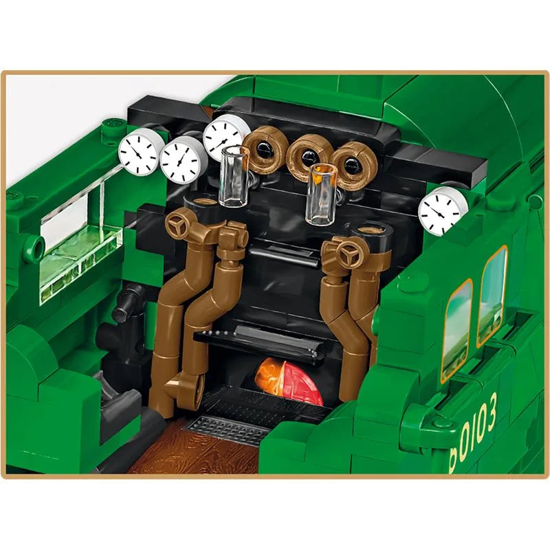 COBI 6292 Flying Scotsman – 2677 Teile Dampflokomotive Klemmbaustein-Modell 1:35