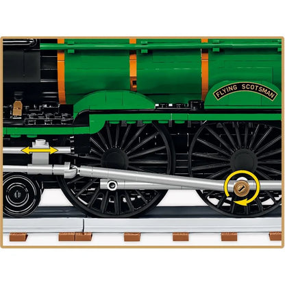 COBI 6292 Flying Scotsman – 2677 Teile Dampflokomotive Klemmbaustein-Modell 1:35