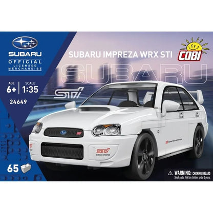 COBI 24649 Subaru Impreza WRX STI – 65 Teile Klemmbaustein-Modell 1:35