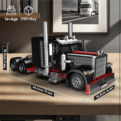 Mould King 10037 American Truck – 1797 Teile US-Truck Klemmbaustein-Modell