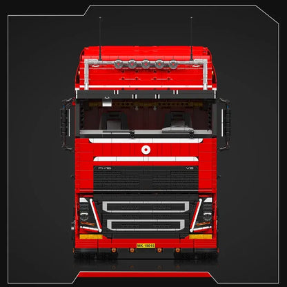 Mould King 19015S FH16 Pneumatischer LKW – 2718 Teile Technik-Klemmbaustein ohne Motoren