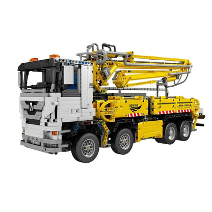 Mould King 19003 RC Betonpumpen LKW – 4368 Teile Pneumatik Technik Klemmbaustein Baustellenfahrzeug