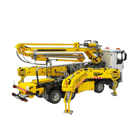 Mould King 19003 RC Betonpumpen LKW – 4368 Teile Pneumatik Technik Klemmbaustein Baustellenfahrzeug