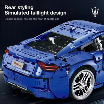 Reobrix 11010 Maserati GranTurismo 1:8 – 5480 Teile Klemmbaustein Sportwagen Modell