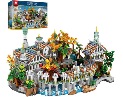 Reobrix 55015 Duskvale Sanctum – 4406 Teile Fantasy Architektur Klemmbaustein Sammlermodell