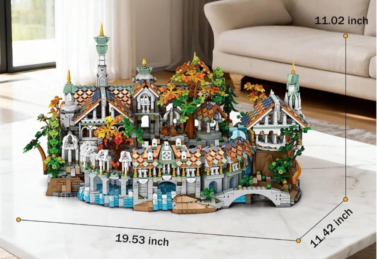 Reobrix 55015 Duskvale Sanctum – 4406 Teile Fantasy Architektur Klemmbaustein Sammlermodell