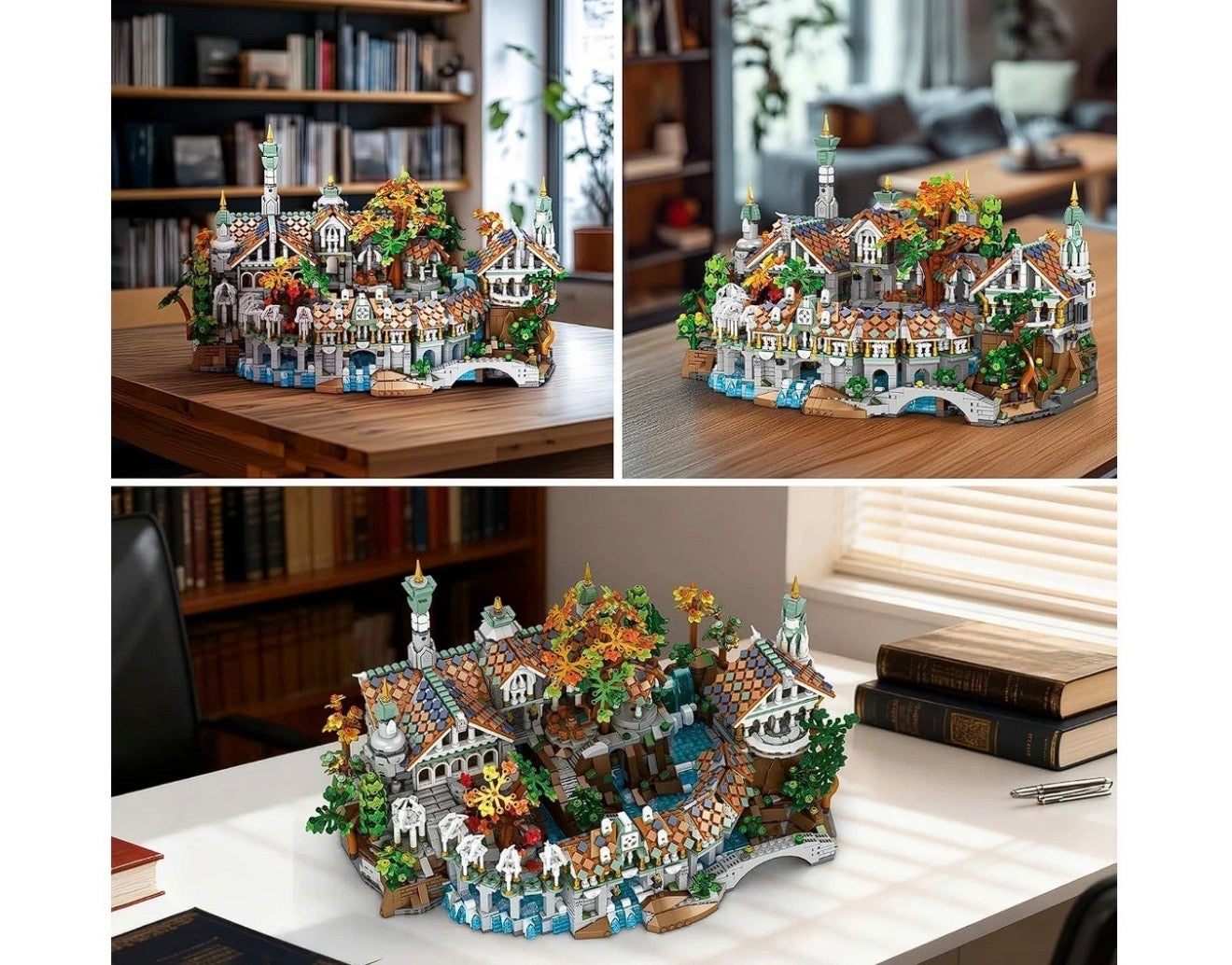 Reobrix 55015 Duskvale Sanctum – 4406 Teile Fantasy Architektur Klemmbaustein Sammlermodell