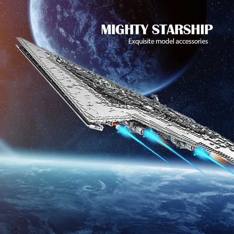 MORK 6001 Executor Star Dreadnought – 7550 Teile Klemmbaustein Raumschiff Sammlermodell