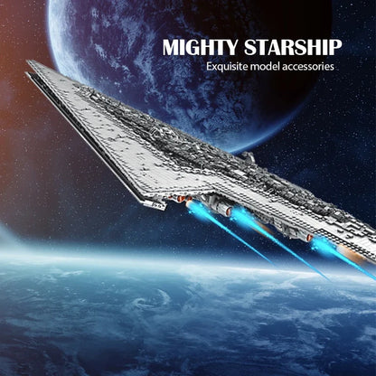 MORK 6001 Executor Star Dreadnought – 7550 Teile Klemmbaustein Raumschiff Sammlermodell