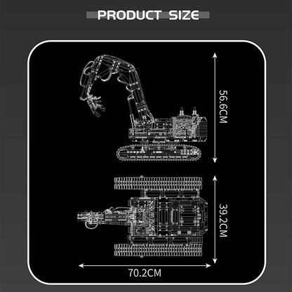 Mould King 17062 RC Abbruchbagger – 4.195 Teile