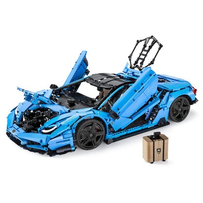 Cada C61041W Italienisches Supercar 3842 Teile – Klemmbausteinset Technik-Supersportwagen