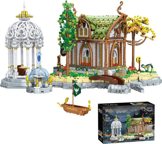 BAKA 33238 The Elven Tavern – Elfentaverne mit 2.867 Teilen